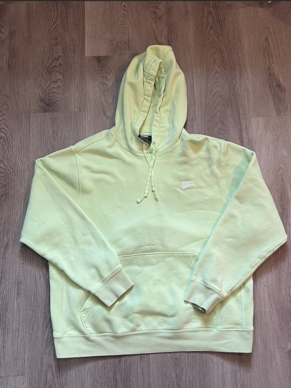 Nike Pastel Yellow Sweatshirt Size Extra Large